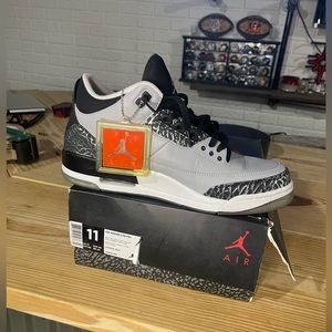 Retro Jordan 3 wolf grey size 11
